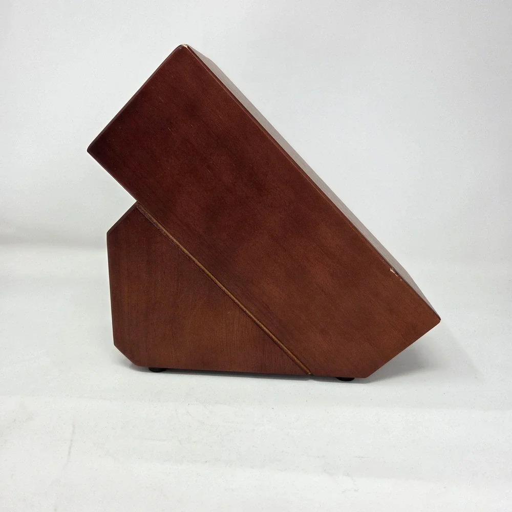Henckels International Wood Knife Block 11 Slot 17540-100 Brown Kitchen Storage